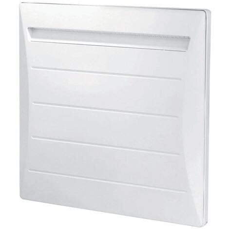 Radiateur à inertie sèche Alliage Aluminium Thermor MOZART Blanc 1000 W, 592x600mm