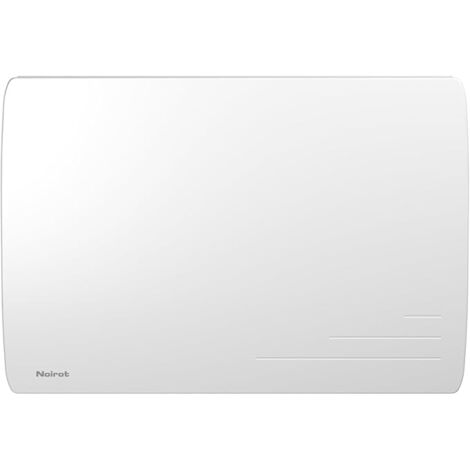 Radiateur à inertie sèche céramique NOIROT Indigo horizontal 1000W blanc
