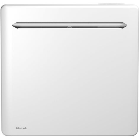 Noirot – Radiateur à inertie 1000W – Fonte Active® pour chaleur douce – Détection fenêtre ouverte – Fabrication France – Horizontal blanc