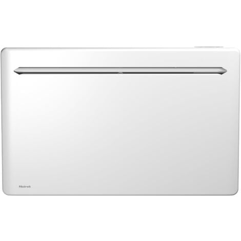 Radiateur à inertie sèche fonte NOIROT Alliage horizontal 1500W blanc
