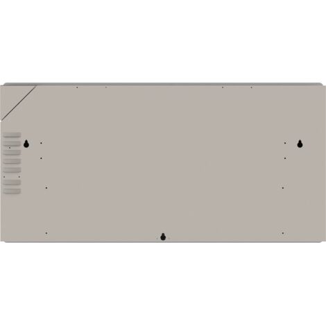 Radiateur à inertie Wifi Blanc Quartz 1500W Horizontal - Valderoma BZ1500W