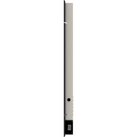 Radiateur à inertie Wifi Natura Noir 1300W Vertical - Valderoma NN13VEW
