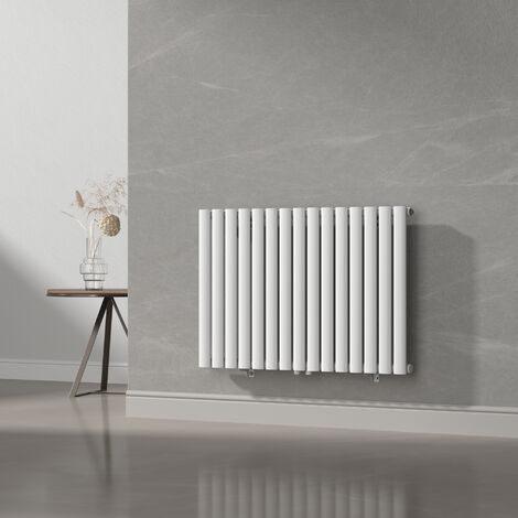 Radiateur à panneau plat Nore 653 W acier 60 x 90 cm blanc [neu.haus]