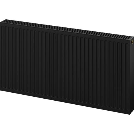 Radiateur à panneaux Mexen CV22 600 x 1400 mm, raccordement inférieur, 2314 W, noir - W622-060-140-70