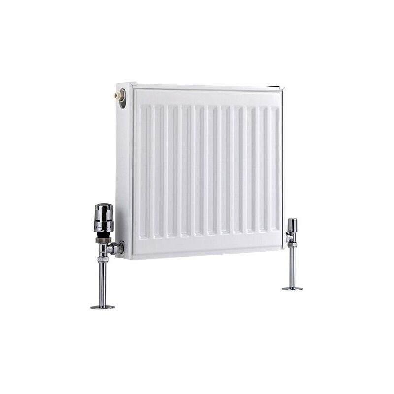 Milano - Radiateur Horizontal à Panneaux – Blanc – Type 11 – 30 x 40cm – Eco
