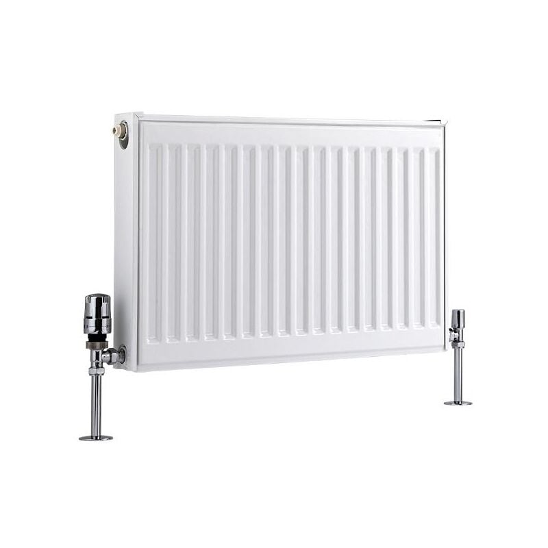 Hudson Reed - Radiateur Horizontal à Panneaux – Blanc – Type 11 – 40 x 60cm – Eco