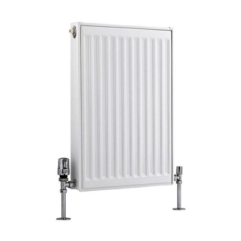 Hudson Reed - Radiateur Horizontal à Panneaux – Blanc – Type 11 – 60 x 40cm – Eco
