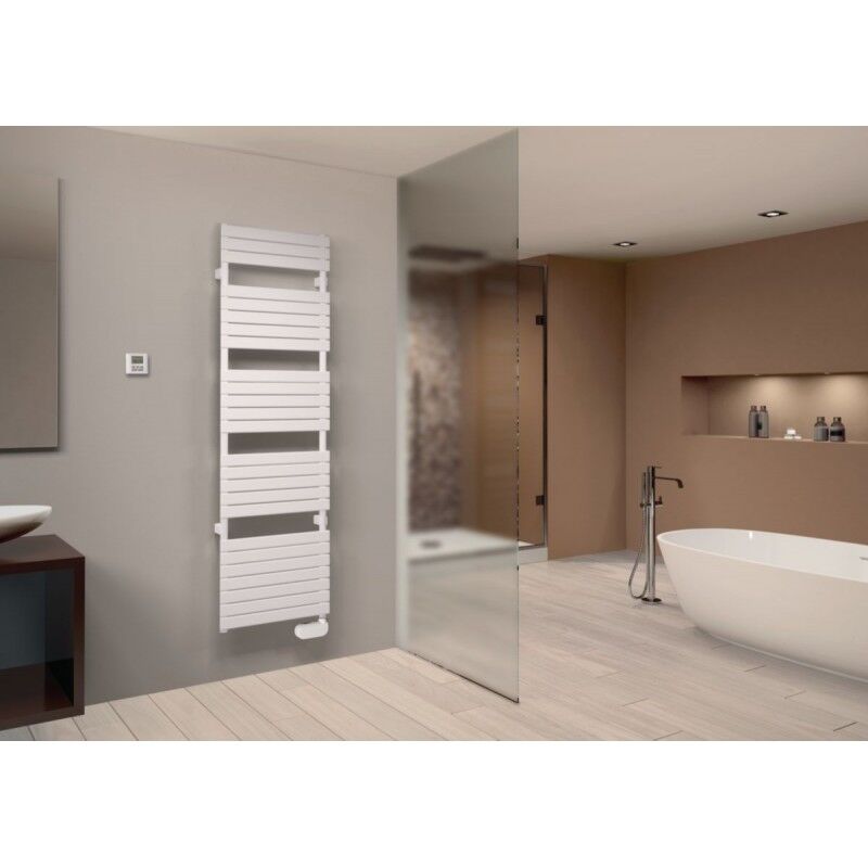 Sèche-Serviettes Electrique 1200W Alterna Concerto 2 Vertical Mural Blanc - 6841989 - neuf