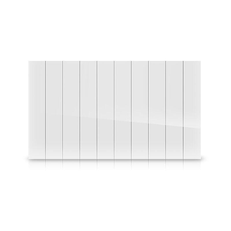 HJM - Radiateur ava bas Électrique à Inertie Céramique 1500W – Chauffage Économique, Programmable 24/7, Détecteur Fenêtres Ouvertes, Verrouillage du