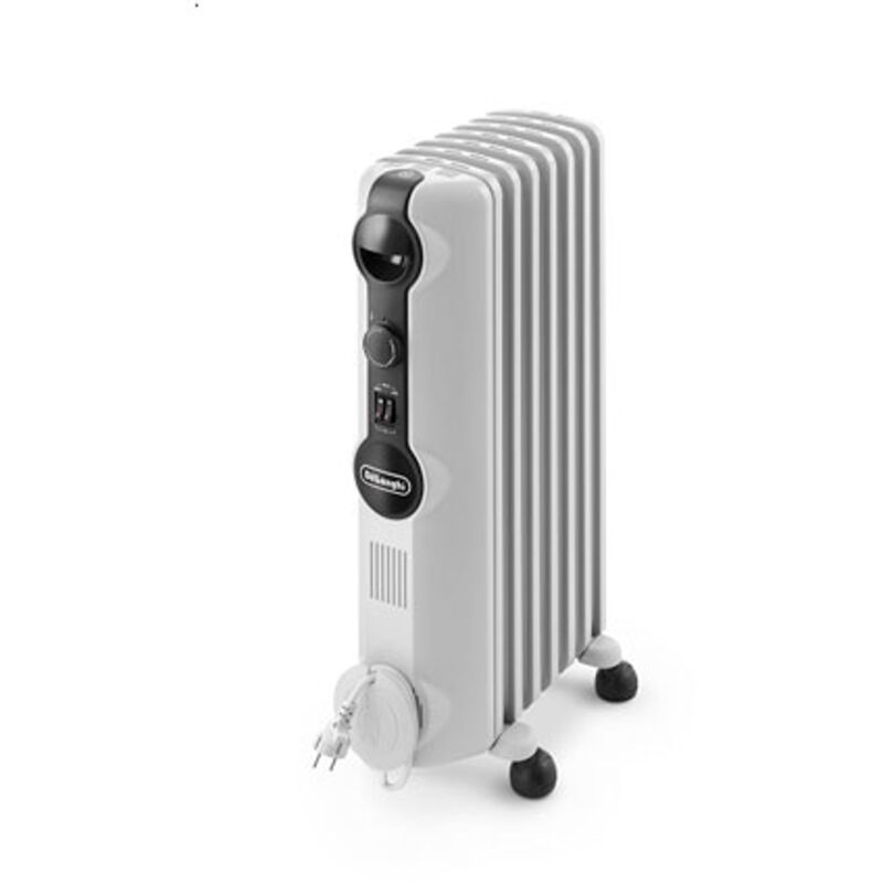 De’Longhi TRRS 0715 electric space heater Indoor White 1500 W Oil electric space heater