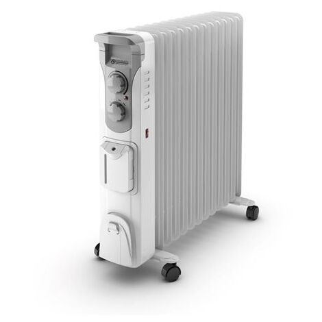 Radiateur bain d'huile Olimpia Splendid Caldorad Humi 13 2500 W Blanc