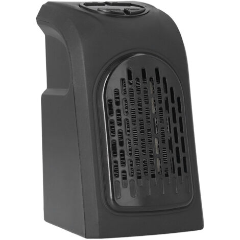Radiateur céramique PTC 400W, chauffage d'appoint silencieux à température constante, grille métallique, prise EU 220V pour petites pièces.