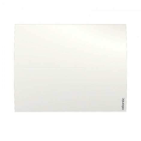 Radiateur chaleur douce ATLANTIC - Sokio Digital horizontal 1500W Blanc 503113 - Blanc (RAL 9016)