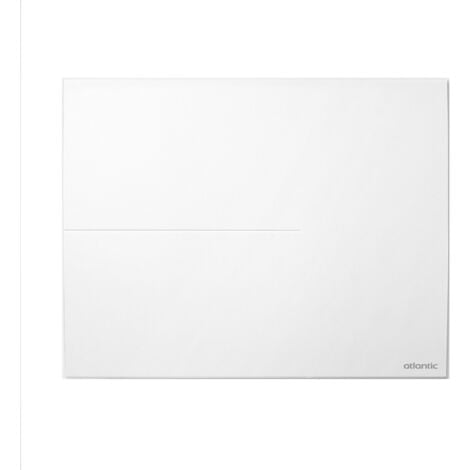 Radiateur chaleur douce ATLANTIC - Sokio Digital horizontal 750W Blanc 503108