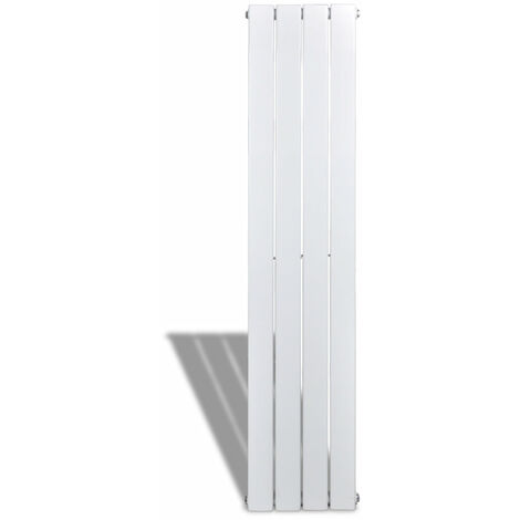 Radiateur chauffage panneau blanc hauteur 150 cm largeur 31,1 cm pratique design moderne et élégant - Blanc