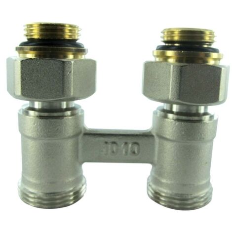 Radiateur comap 960204-af avec vannes intégrées système deux tuyaux
