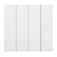 Radiateur connecté chaleur douce horizontal KENYA 3 - 750W