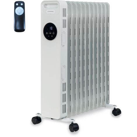 2500W, 3 niveaux de chauffage, minuterie 24h et mode Eco, avec telecommande , OCE-D01-2500 OPTIMEO (Marque fran�aise) - blanc