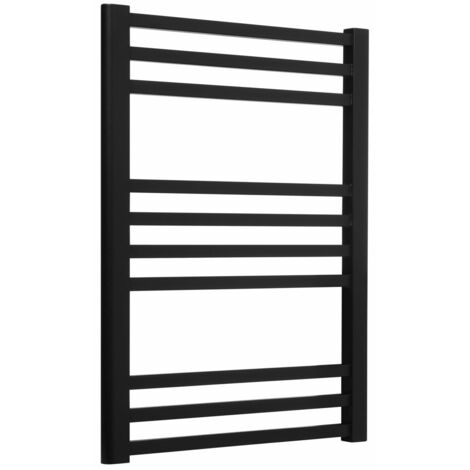Radiateur de salle de bain LUXRAD Max 677 x 500 mm noir mat p. ZDC 257W