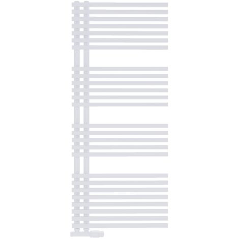 Radiateur de salle de bain  LUXRAD Type E 1179 x 500 mm blanc 553W