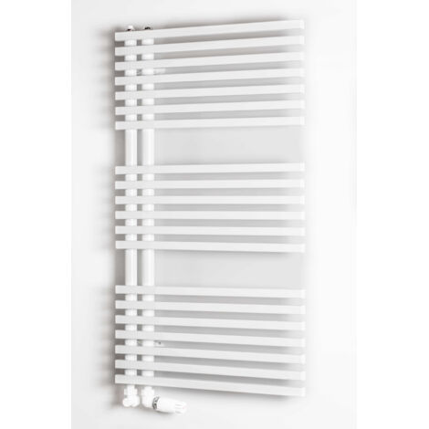Radiateur de salle de bain LUXRAD Type E 883 x 500 mm blanc