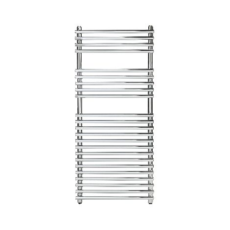 Radiateur design chromé, élégant et fonctionnel
