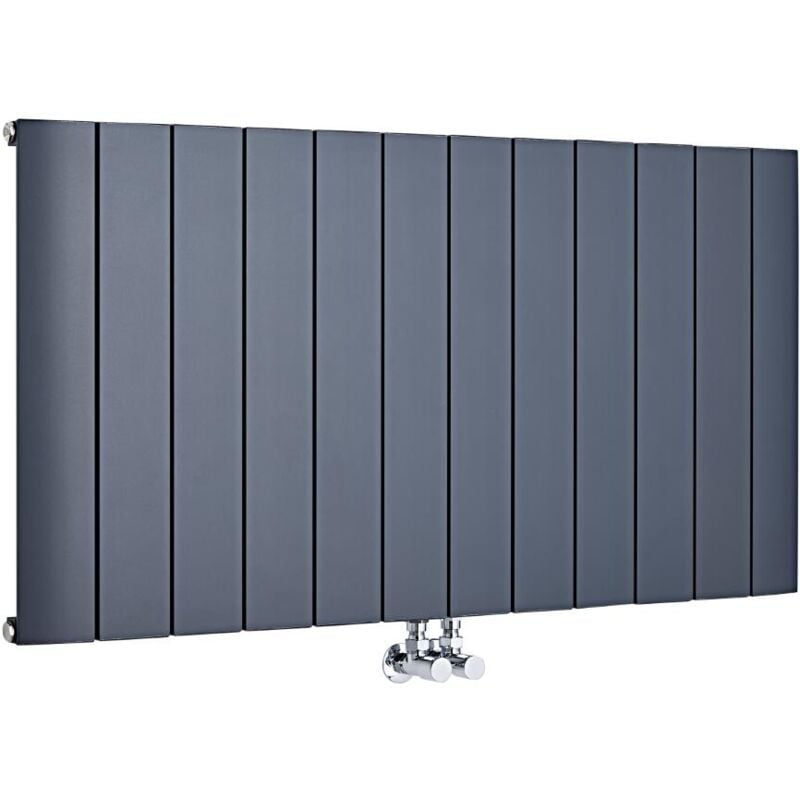 Radiateur Design Horizontal Aluminium – Anthracite – 60 x 113.5cm – Aurora