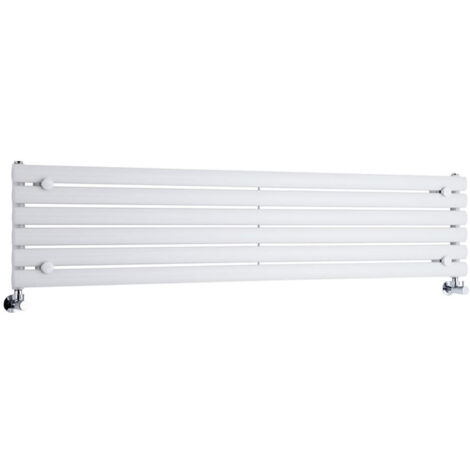 Radiateur Design Horizontal Blanc Vitality 35,4cm x 160cm x 5,2cm 815 Watts