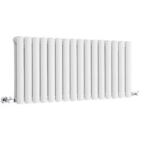 Radiateur Design Horizontal Blanc Vitality 40cm x 100cm x 7,8cm 1171 Watts