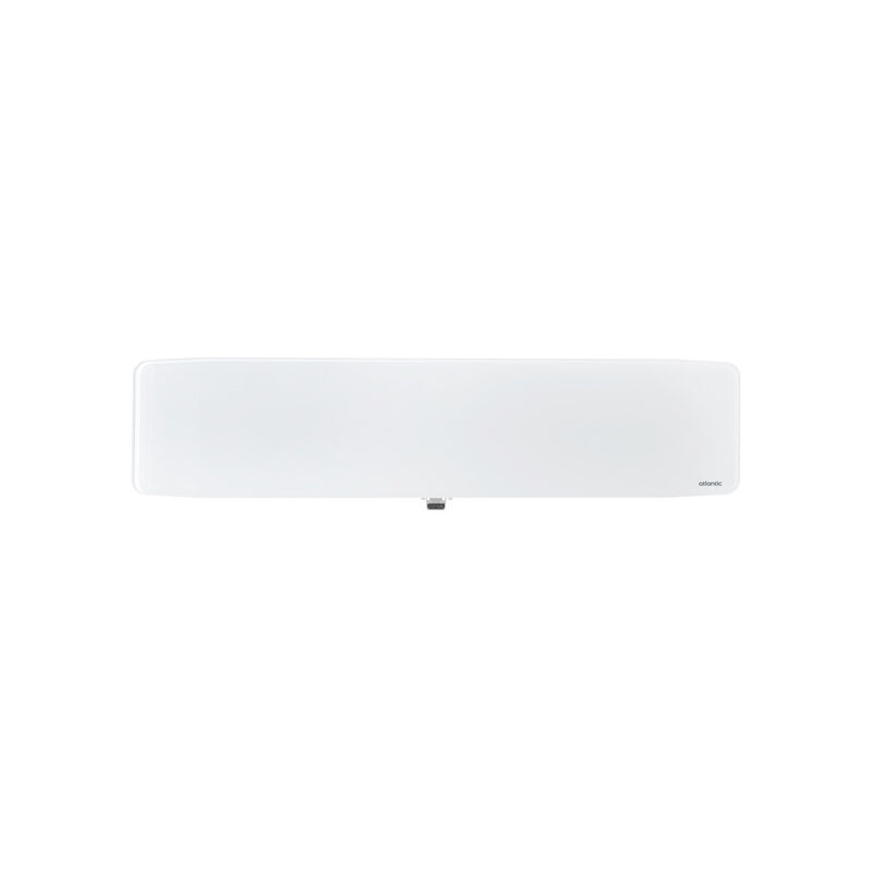 Atlantic - Radiateur verre connecté Verali plinthe 1500W blanc brillant - 507658