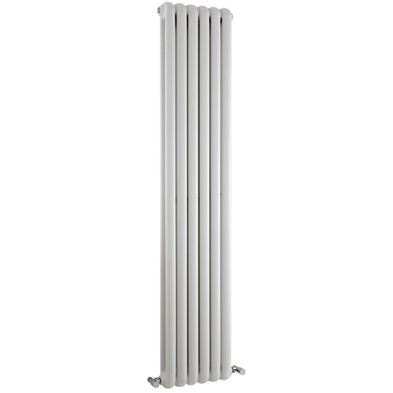 Hudson Reed - Radiateur Design Vertical Blanc Saffré 180cm x 38.3cm x 8cm 1489 Watts