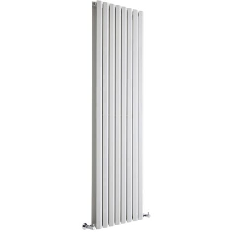 Radiateur Design Vertical Blanc Salisbury 178cm x 56cm x 8,6cm 2158 Watts