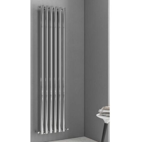 Radiateur design vertical DIVINA 42x180 cm en chrome-Chromé-42 ---Chromé