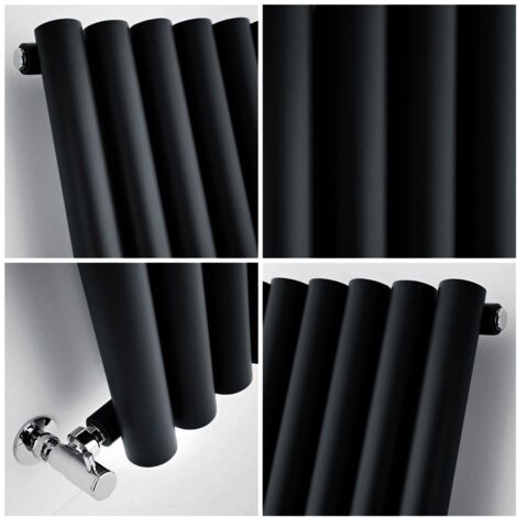 Radiateur Design Vertical – Noir – 178 x 35,4cm – Savy