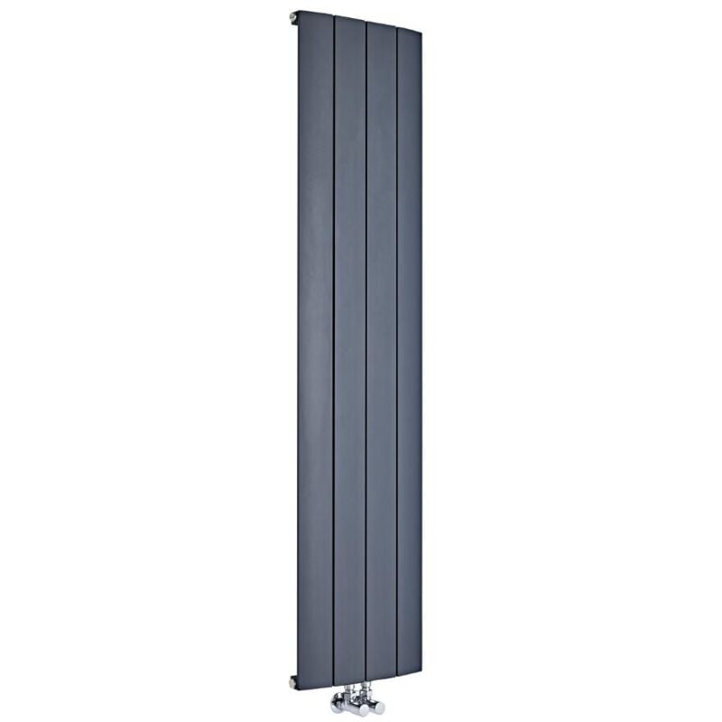 Radiateur Design Vertical Aluminium – Anthracite – 160 x 37.5cm – Aurora