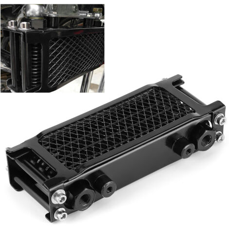 Radiateur d'huile moteur avec kit de fixation pour ATV 100-250CC, moto tout-terrain et quad