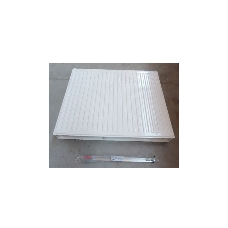 Radiateur eau-chaude 1885W H.750mm L.920mm panneau double blanc type 22 raccordement latéral vonova Compact Finimetal 21V75-0920