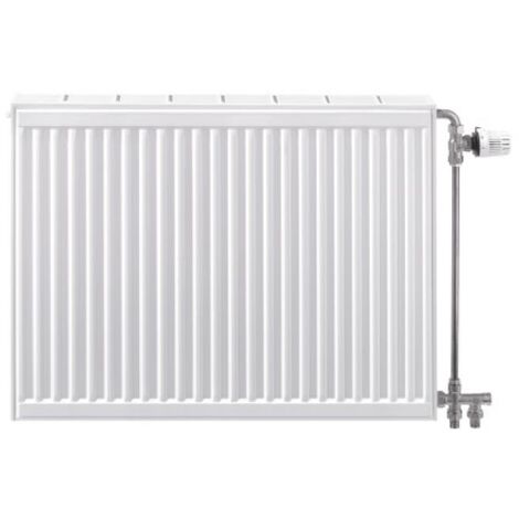 Radiateur eau chaude acier vertical type 22 hauteur 2000 mm LQB AL2220V  755LQ84B10 : Le Quai du Bâtiment : équipement salle de bains, sanitaire