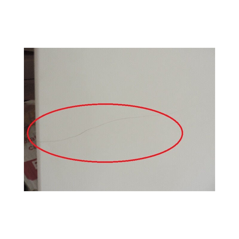 Radson - Radiateur electrique 600W (déclassé casse) en pierre reconstituée vertical 900x400mm blanc wg likoma LIV900400ELW