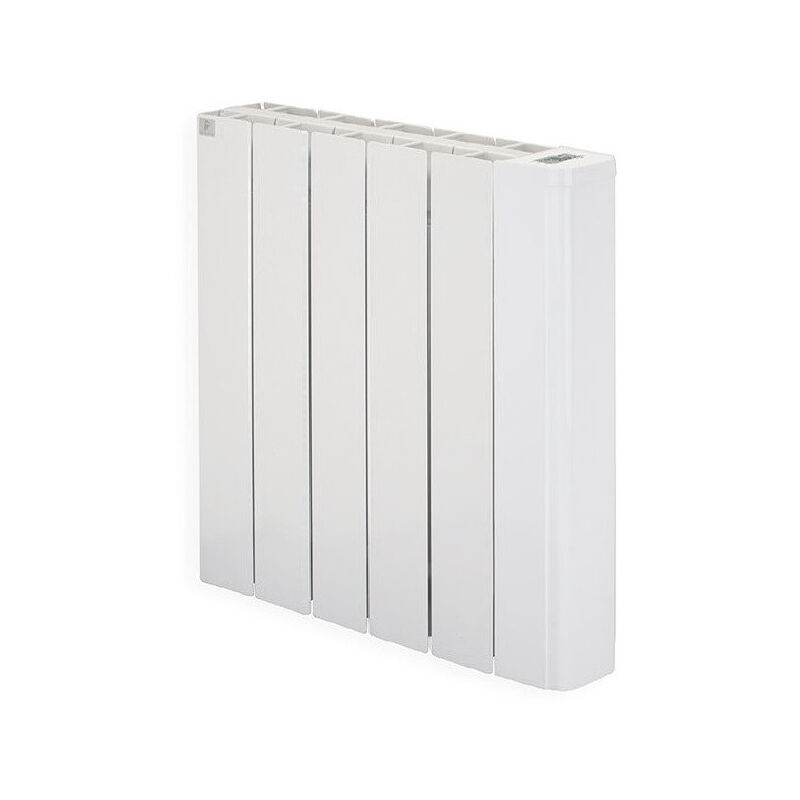 Frico - Radiateur electrique 600W inertie fluide caloporteur horiz 515x580x80mm 5 elements thermostat digital Balisia BAL06
