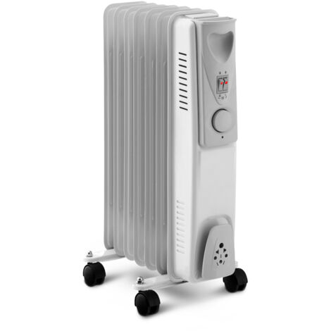 Radiateur bain d'huile 1500W 7 éléments - Warm Tech