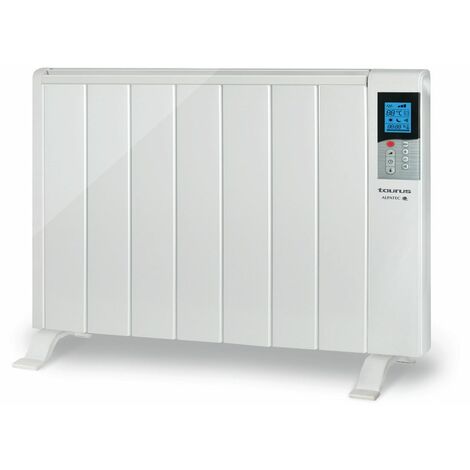 Radiateur électrique à inertie sèche 1500w - Taurus Alpatec - tanger 1500 - blanc