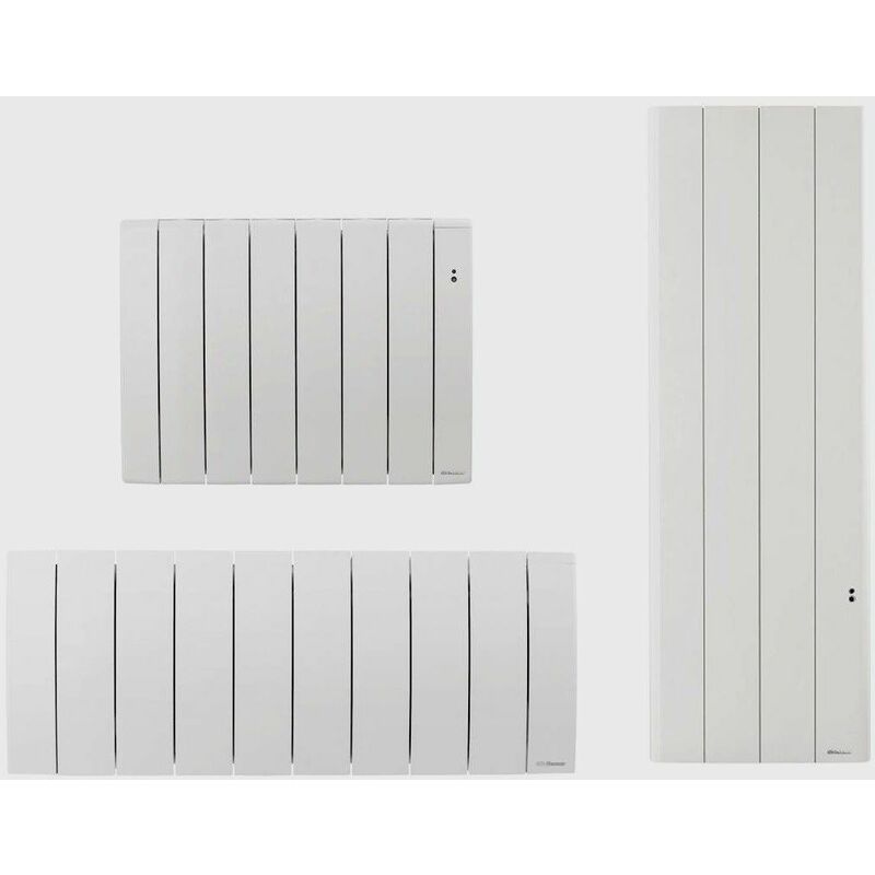 Thermor - Radiateur électrique Bilbao 3 - 1500W - horizontal - Blanc - Blanc