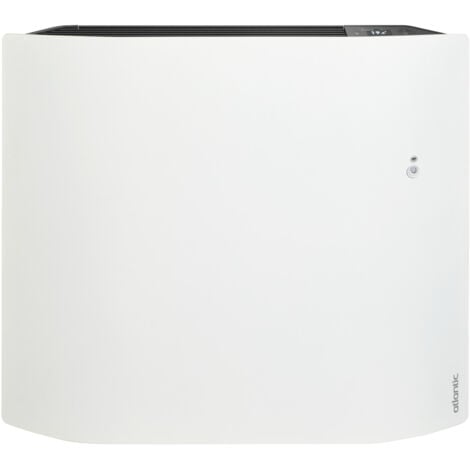 Atlantic Divali 1500 W radiateur connecté, inertie double technologie , fonction lumineuse, horizontal, gris (507626)