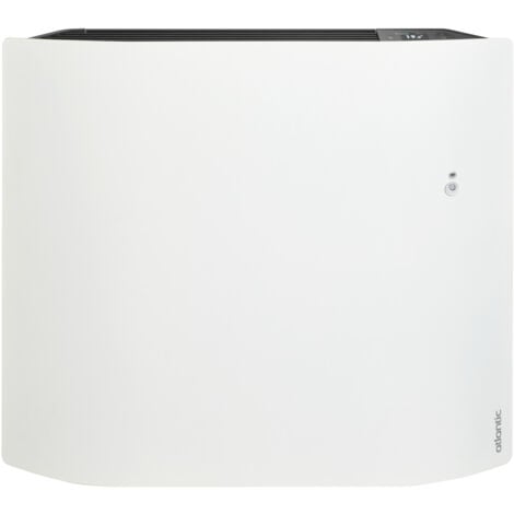 Atlantic Divali 1500 W radiateur connecté, inertie double technologie , fonction lumineuse, horizontal, gris (507626)