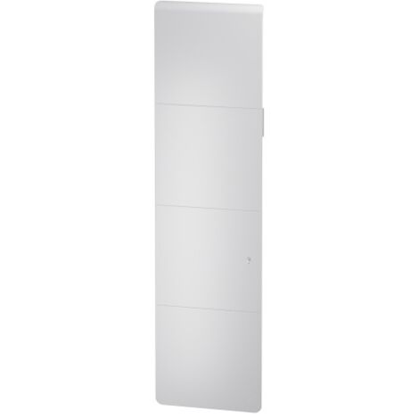 Radiateur électrique Axoo vertical inertie fonte active - Intuis - 1500W - Blanc Satiné