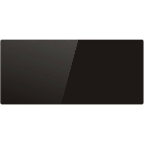 KALIA Radiateur électrique verre céramique GLASS Noir Céramique 2000W