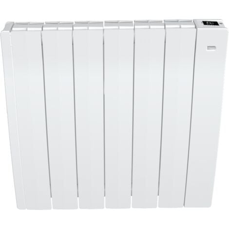 LE RADIATEUR FRANÇAIS Radiateur électrique connecté galbé à inertie fluide Ambitieux 1500W