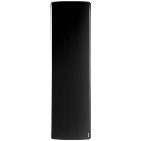 Radiateur électrique Divali Premium connecté - Vertical - 2000W - Noir brillant