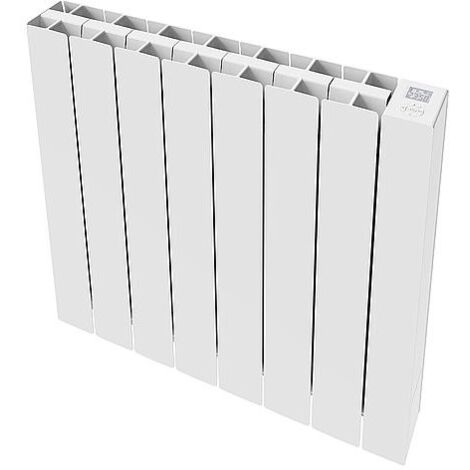 Radiateur électrique en aluminium E-Blitz Core 1500 Watts, RAL 9010